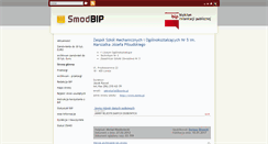 Desktop Screenshot of bip.zsmio.pl