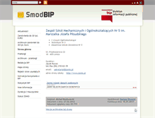 Tablet Screenshot of bip.zsmio.pl